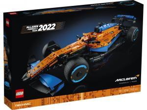 LEGO 42141 Technic Samochód wyścigowy McLaren Formula 1 Nowy wzór pudełka i naklejek