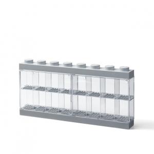 LEGO Classic 40660006 Gablotka na 16 minifigurek LEGO - Szara