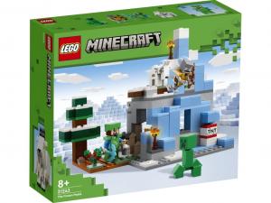 LEGO 21243 Minecraft Ośnieżone szczyty