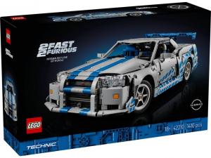 LEGO 42210 Technic Samochód Nissan Skyline GT-R (R34) z filmu Za szybcy, za wściekli