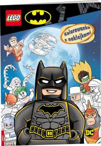 LEGO BATMAN NA6450 KOLOROWANKA Z NAKLEJKAMI