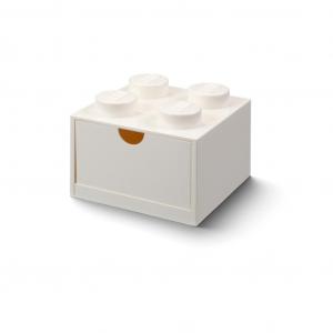LEGO Classic 40201735 Szufladka na biurko klocek LEGO Brick 4 - Biały