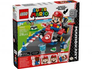 LEGO 72043 Super Mario Mario Kart - Interaktywna figurka LEGO Mario i Standard Kart