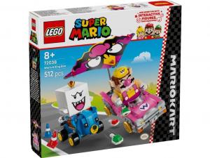 LEGO 72038 Super Mario Mario Kart- Wario i King Boo