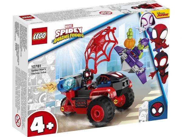 LEGO 10781 Marvel Miles Morales: Technotrójkołowiec Spider-Mana