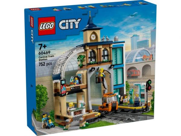 LEGO 60469 City Centralny dworzec kolejowy