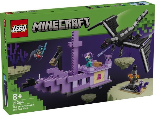 LEGO 21264 Minecraft Smok Kresu i statek Kresu