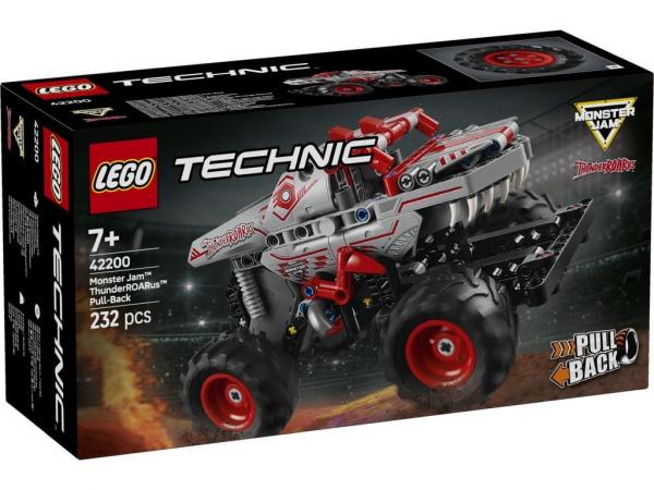 LEGO 42200 Technic Monster jam thunderroarus z napędem typu pull-back