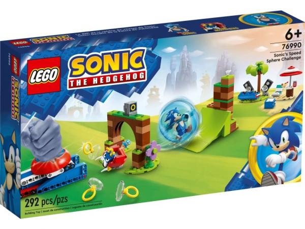 LEGO 76990 Sonic the Hedgehog Wyzwanie z pędzącą kulą