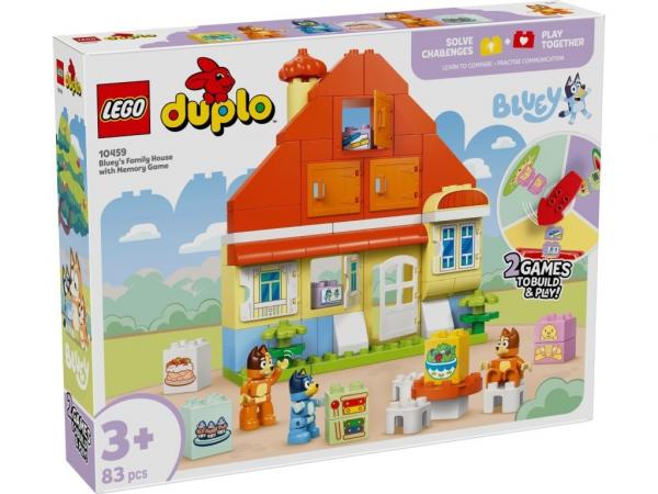 LEGO 10459 DUPLO Dom rodzinny Blue z grą pamięciową