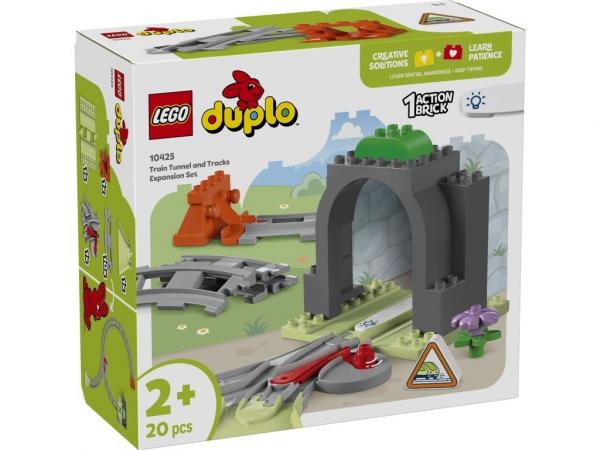 LEGO 10425 Duplo Tunel i tory kolejowe - zestaw rozszerzający