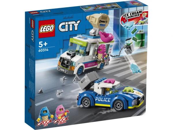 LEGO 60314 City Policyjny pościg za furgonetką z lodami