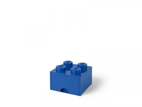 LEGO 40051731 Pojemnik na klocki z szufladą 2x2 niebieski