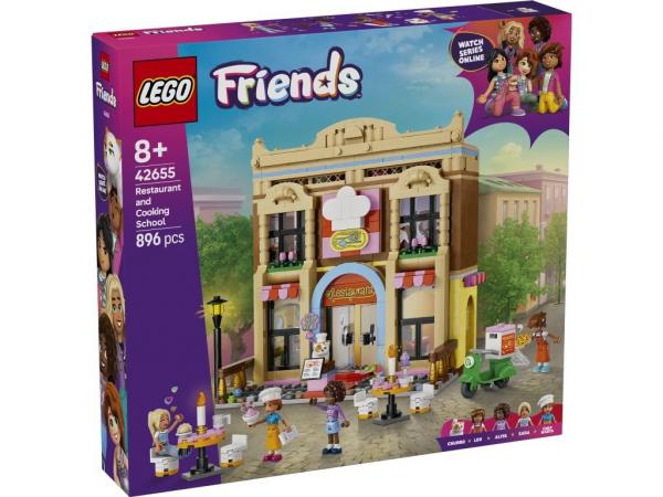 LEGO 42655 Friends Restauracja i szkoła gotowania