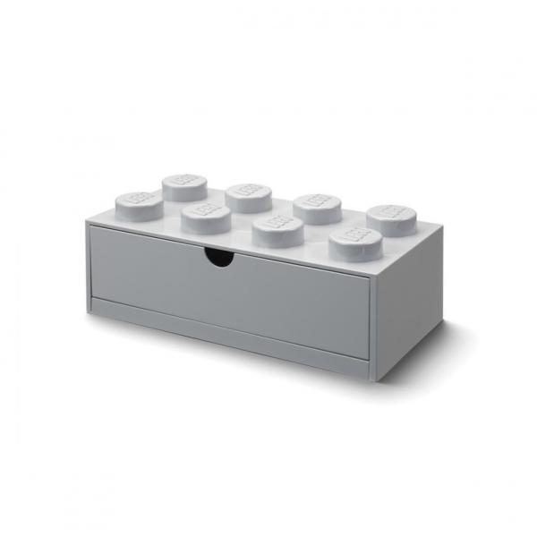 LEGO Classic 40211740 Szufladka na biurko klocek LEGO Brick 8 - Szary