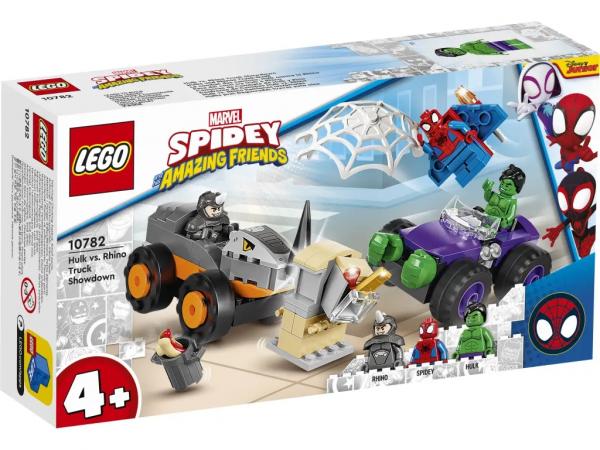 LEGO 10782 Marvel Hulk kontra Rhino — starcie pojazdów