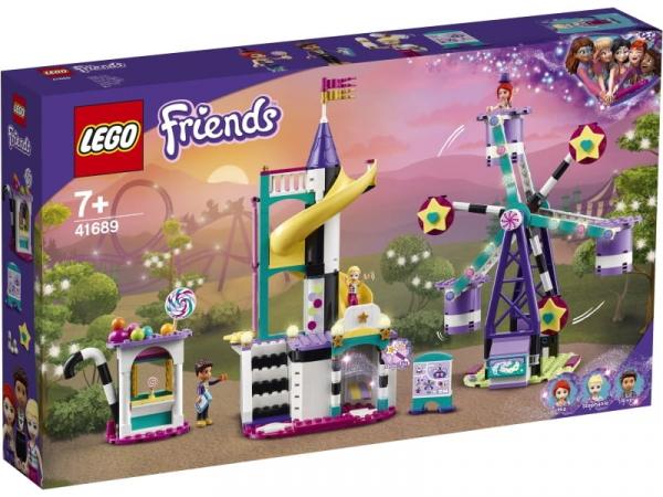 LEGO Friends 41689 Magiczny diabelski młyn i zjeżdżalnia