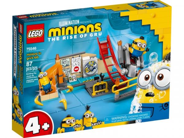 LEGO Minions 75546 Minionki w laboratorium Gru