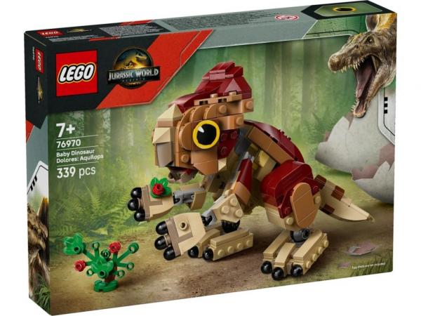 LEGO 76970 Jurassic World Mały dinozaur Dolores aquilops