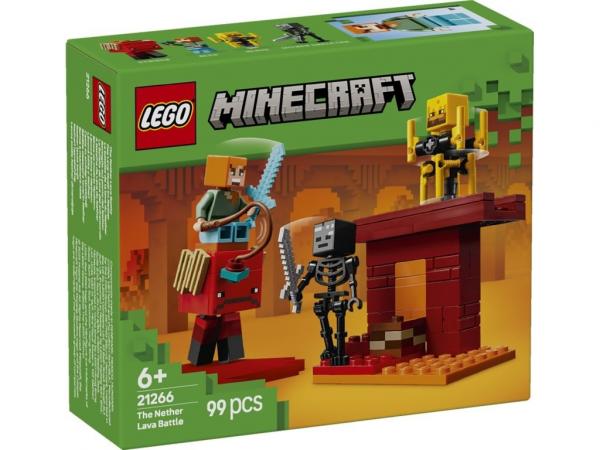 LEGO 21266 Minecraft Bitwa na moście netheru