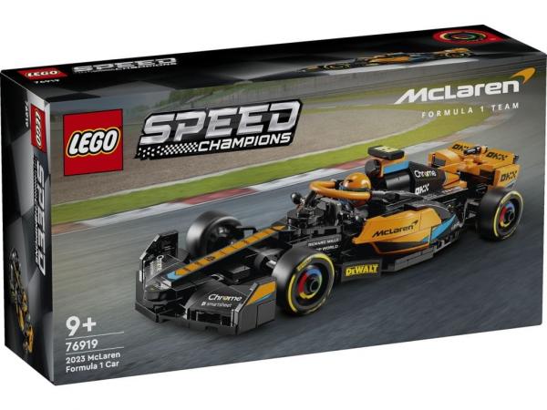 LEGO 76919 Speed Champions Samochód wyścigowy McLaren Formula 1 wersja 2023