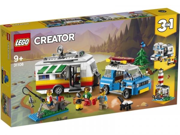 LEGO Creator 31108 Wakacyjny kemping z rodziną