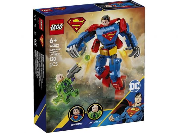 LEGO 76302 Super Heroes Mech supermana kontra lex luthor