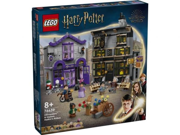 LEGO 76439 Harry Potter Sklepy Ollivandera™ i Madame Malkin