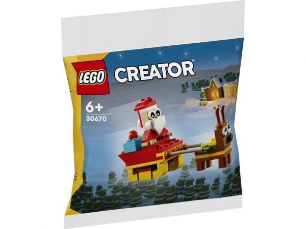 LEGO 30670 Creator Przejażdżka saniami Świętego Mikołaja