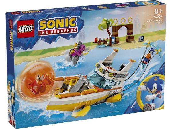 LEGO 76997 Sonic Tails i przygoda na łodzi