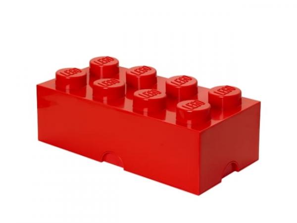 LEGO 40041730 Pojemnik na klocki 4x2 czerwony