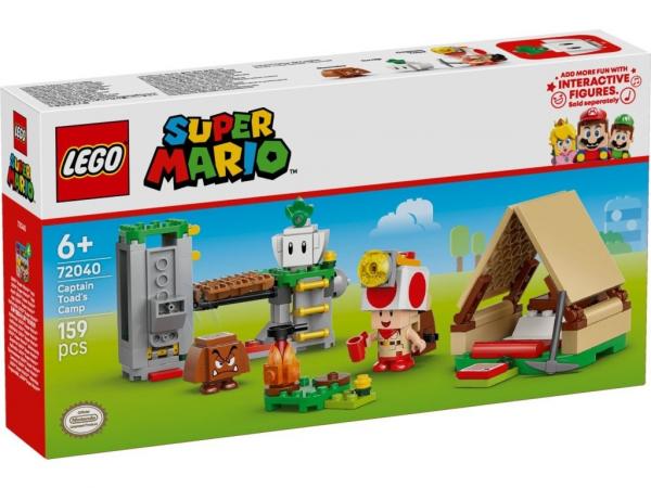 LEGO 72040 Super Mario Captain Toad i obóz