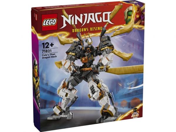 LEGO 71821 Ninjago Tytanowy smok-mech Cole’a