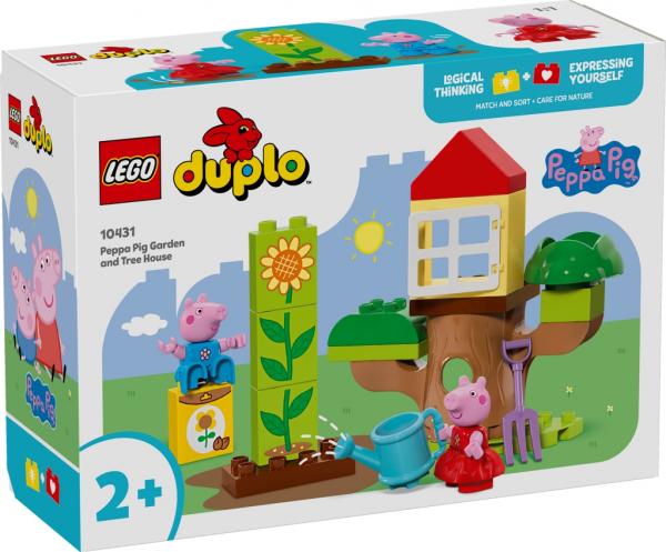 LEGO 10431 DUPLO Peppa Pig Ogród i domek na drzewie Peppy