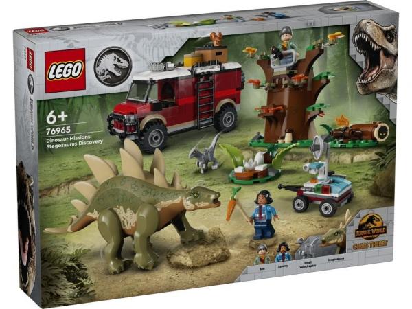 LEGO 76965 Jurassic World Dinomisje: odkrycie stegozaura