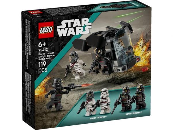 LEGO 75412 Star Wars Szturmowiec Śmierci i nocny szturmowiec - zestaw bitewny