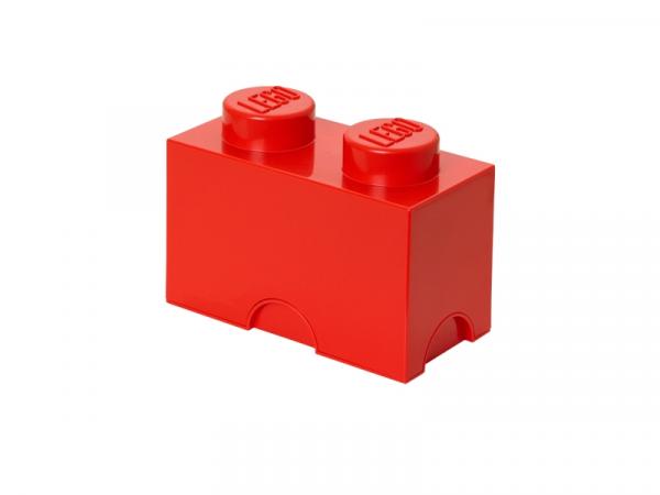 LEGO 40021730 Pojemnik na klocki 2x1 czerwony