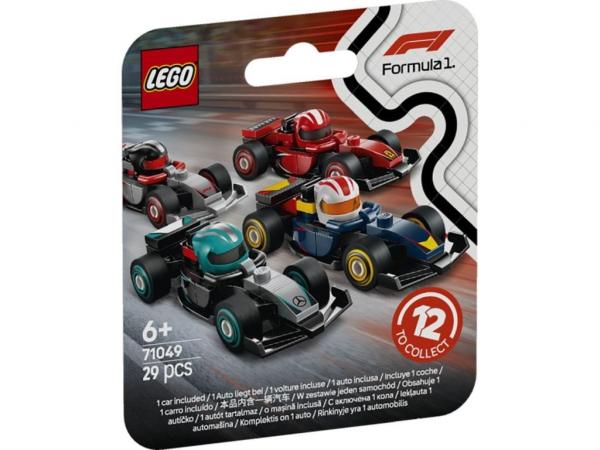 LEGO 71049 Minifigures Kolekcjonerskie bolidy F1 komplet 12 sztuk