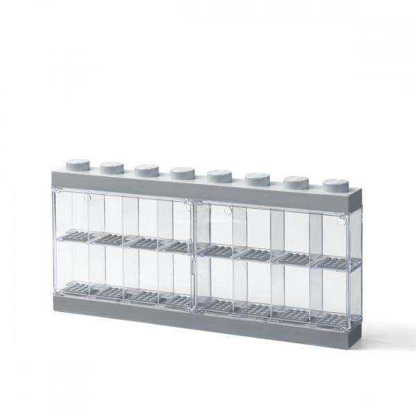 LEGO Classic 40660006 Gablotka na 16 minifigurek LEGO - Szara