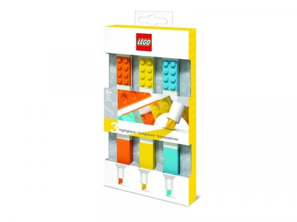 LEGO Classic 51685 Zakreślacze (pomarańczowy, żółty, niebieski)