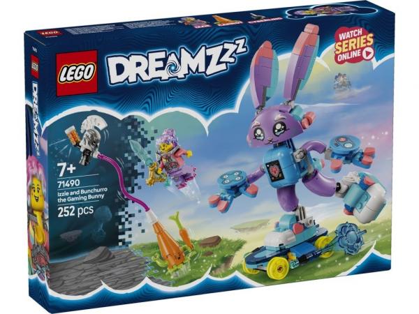 LEGO 71490 Dreamzzz Izzie i gamerski Bunchu