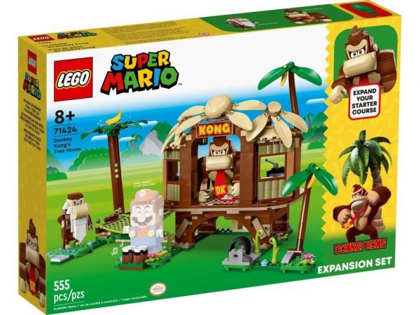 LEGO 71424 Super Mario Domek na drzewie Donkey Konga — zestaw rozszerzający