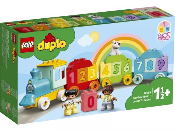 LEGO DUPLO 10954 Pociąg z cyferkami - nauka liczenia