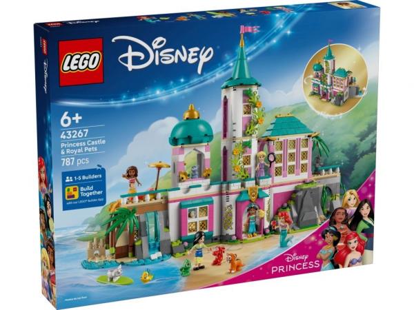 LEGO 43267 Disney Zamek księżniczek i królewskie zwierzaki