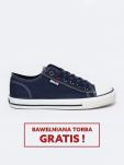 Trampki damskie niskie granatowe JJ274A531 403