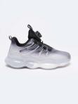 Sneakersy dziecięce unisex z efektem ombre czarne NN374082 906