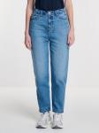 Jeansy damskie mom jeans z kolekcji Authentic niebieskie Silla 363