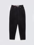 Jeansy damskie mom jeans czarne Silla 936