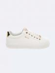Sneakersy damskie ze skóry ekologicznej białe NN274A851 101