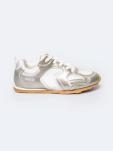 Sneakersy damskie srebrne RR274823 904